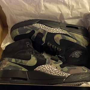 COPY - Men’s size 13 Air Jordan legacy 312 black camo green/black-STILL AVAIL